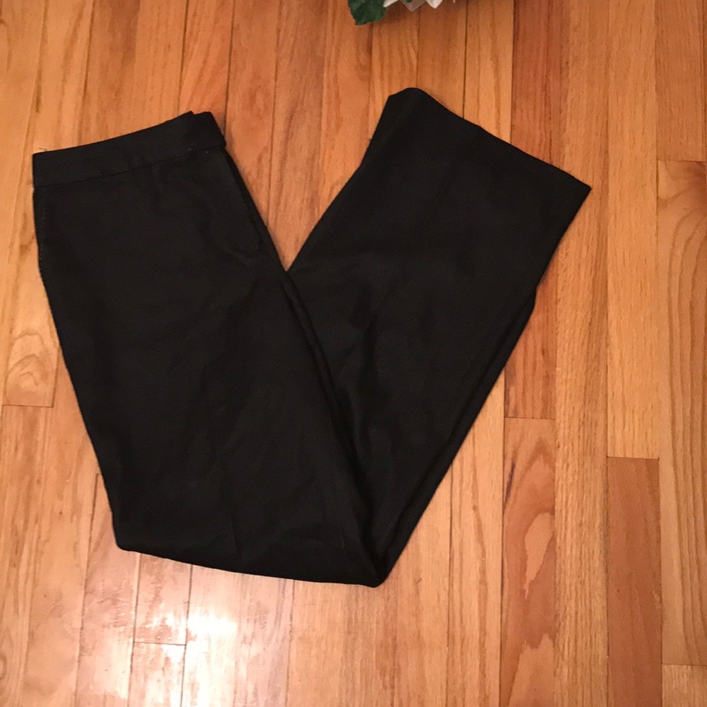 ANNE KLEIN: Matching Navy Stitch Suit Pants